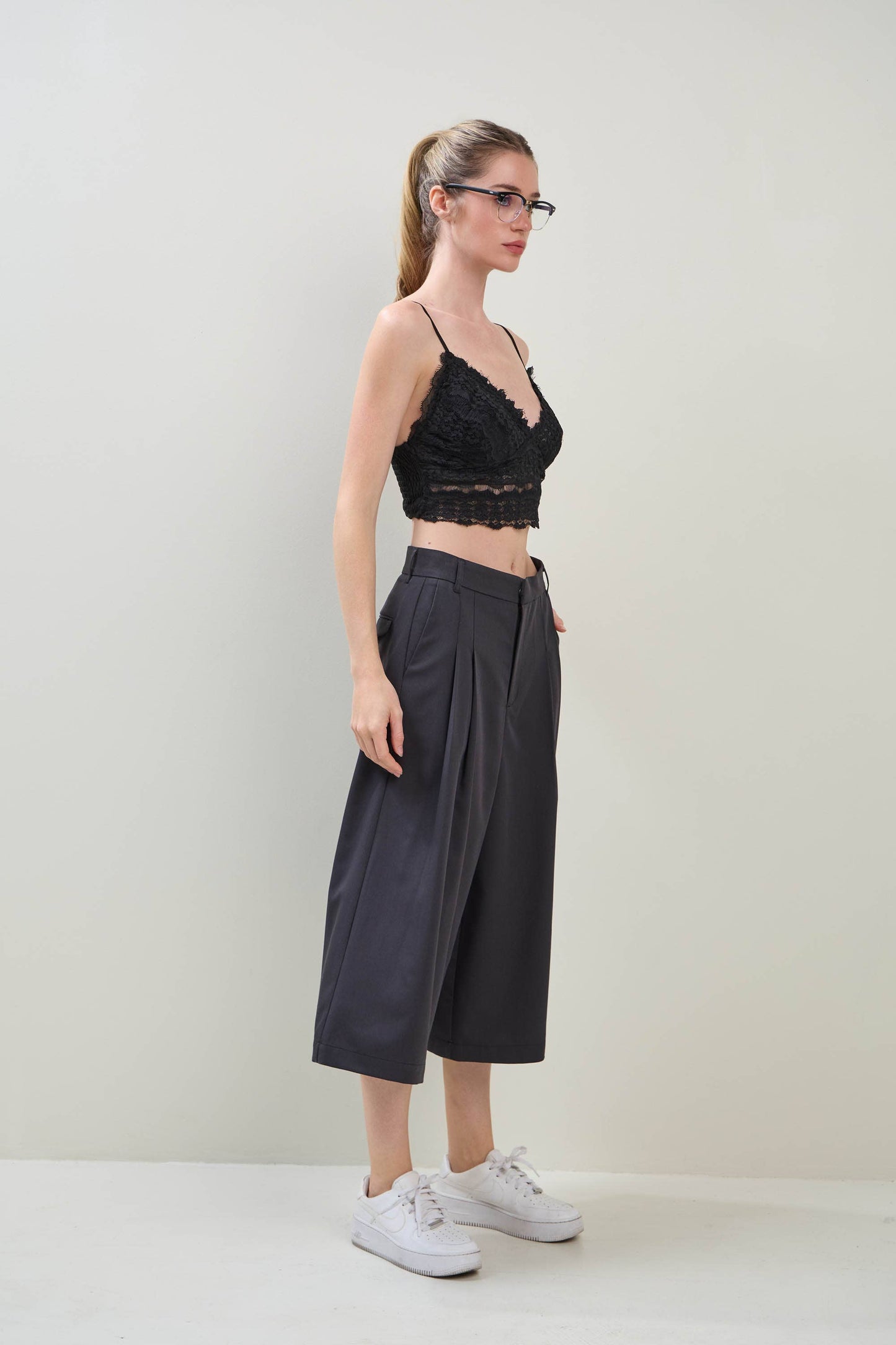 Bralette With Smocked Back