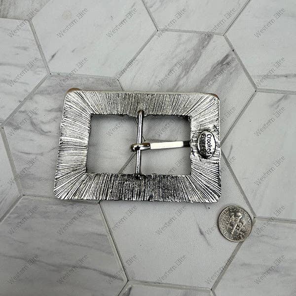 Turq Stone Belt Buckle