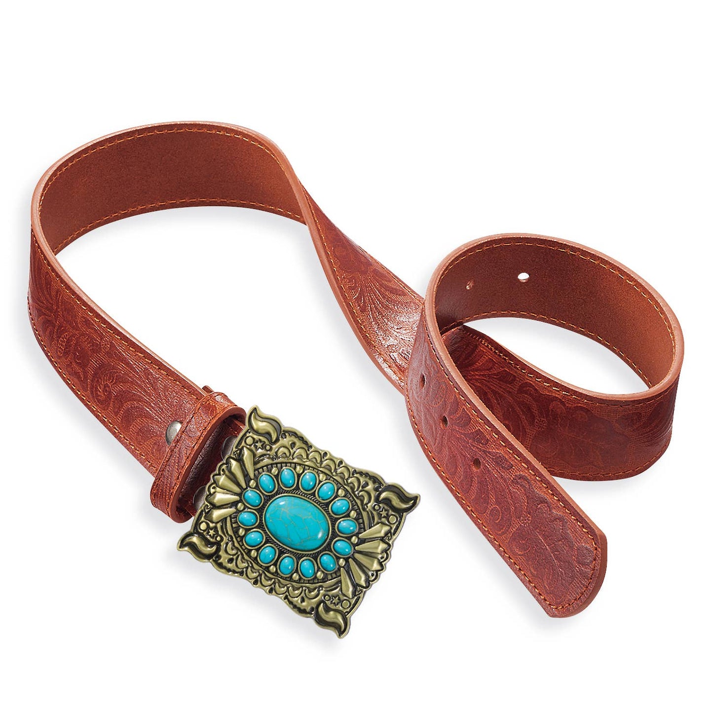 Canyon Gold Stone Buckle
