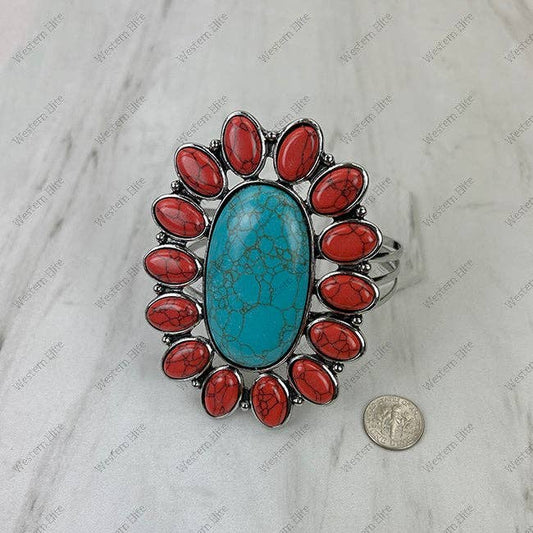 Red And Blue Large Cuff