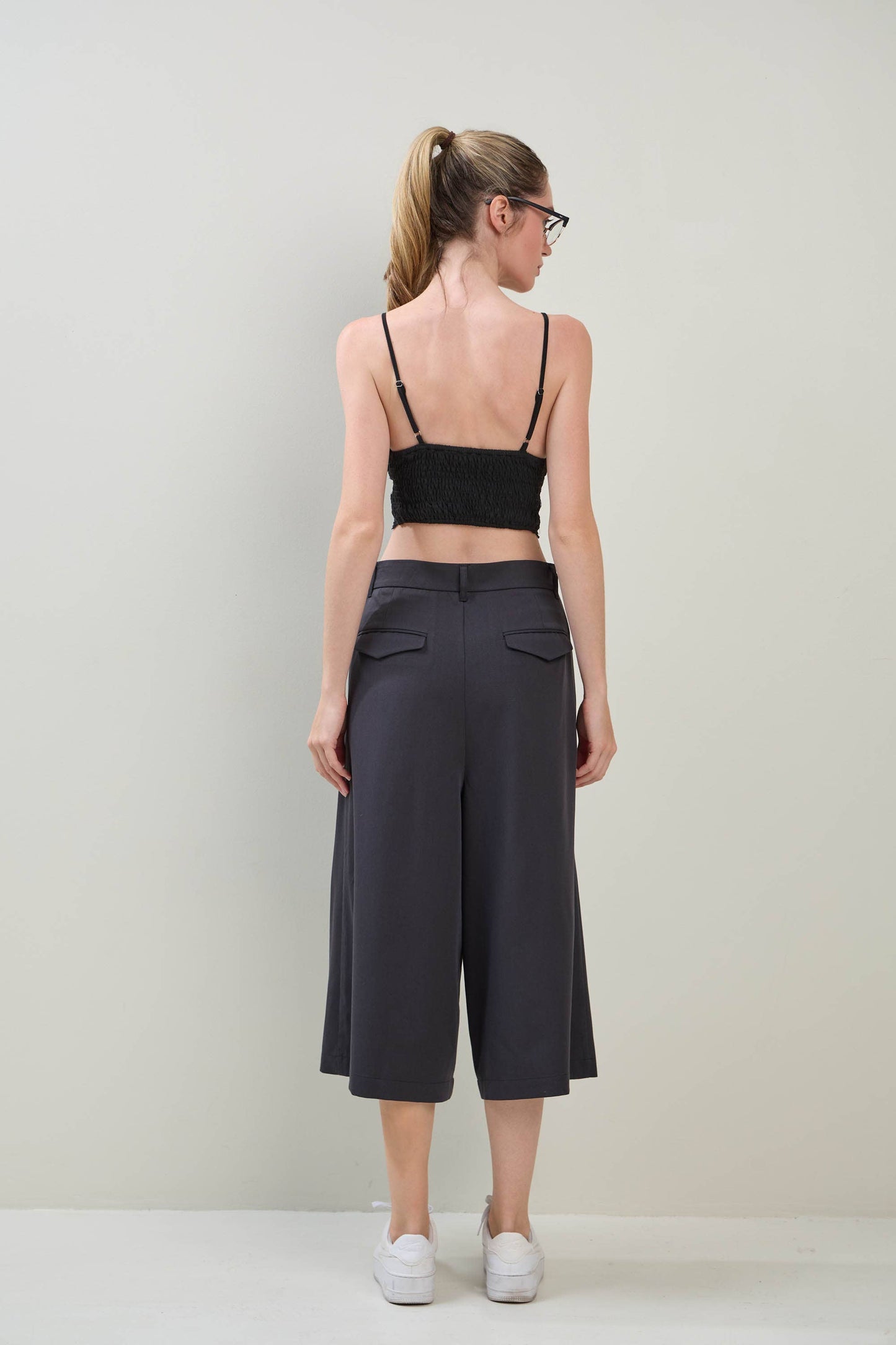Bralette With Smocked Back