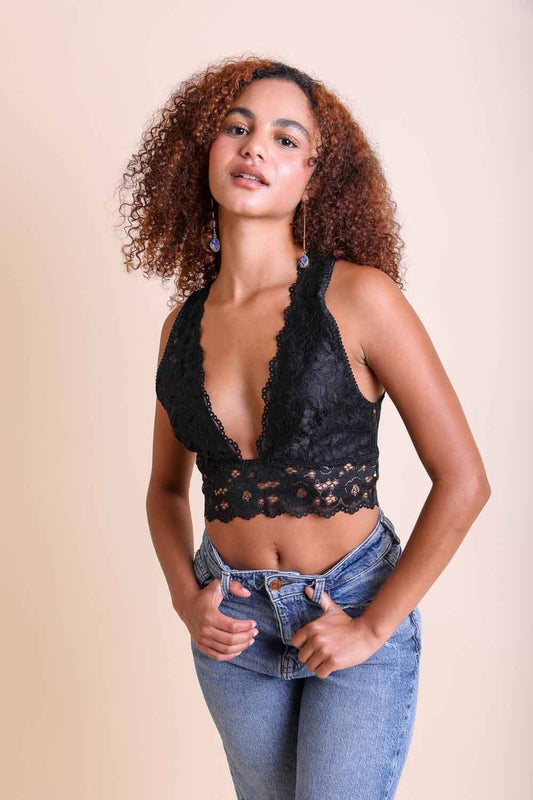 Racerback Lace Bralette