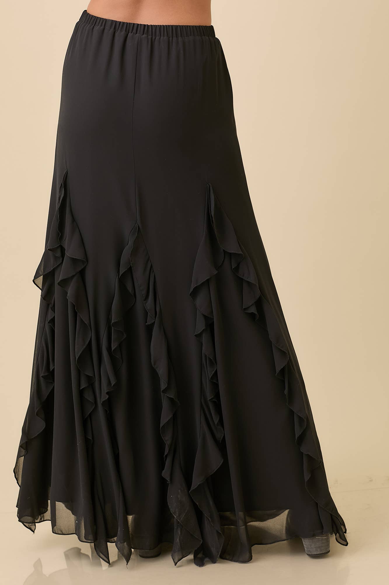 Maxi Ruffle Skirt