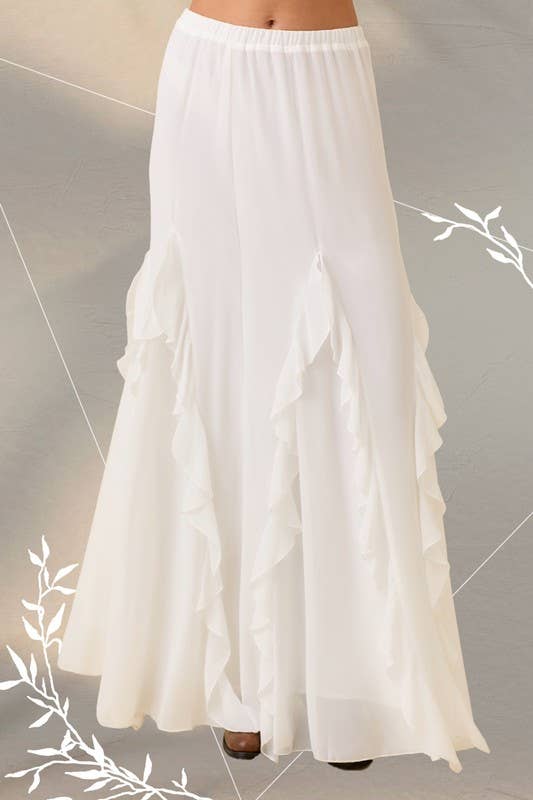 Maxi Ruffle Skirt