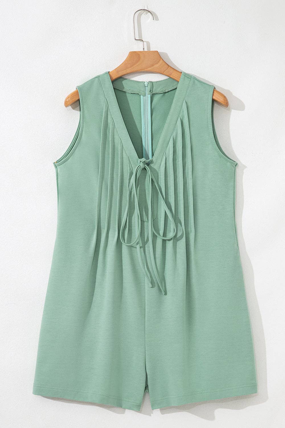 Smoke Green Romper