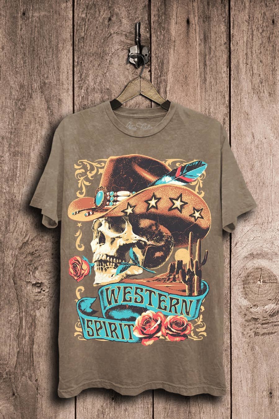 Western Spirit Graphic Top