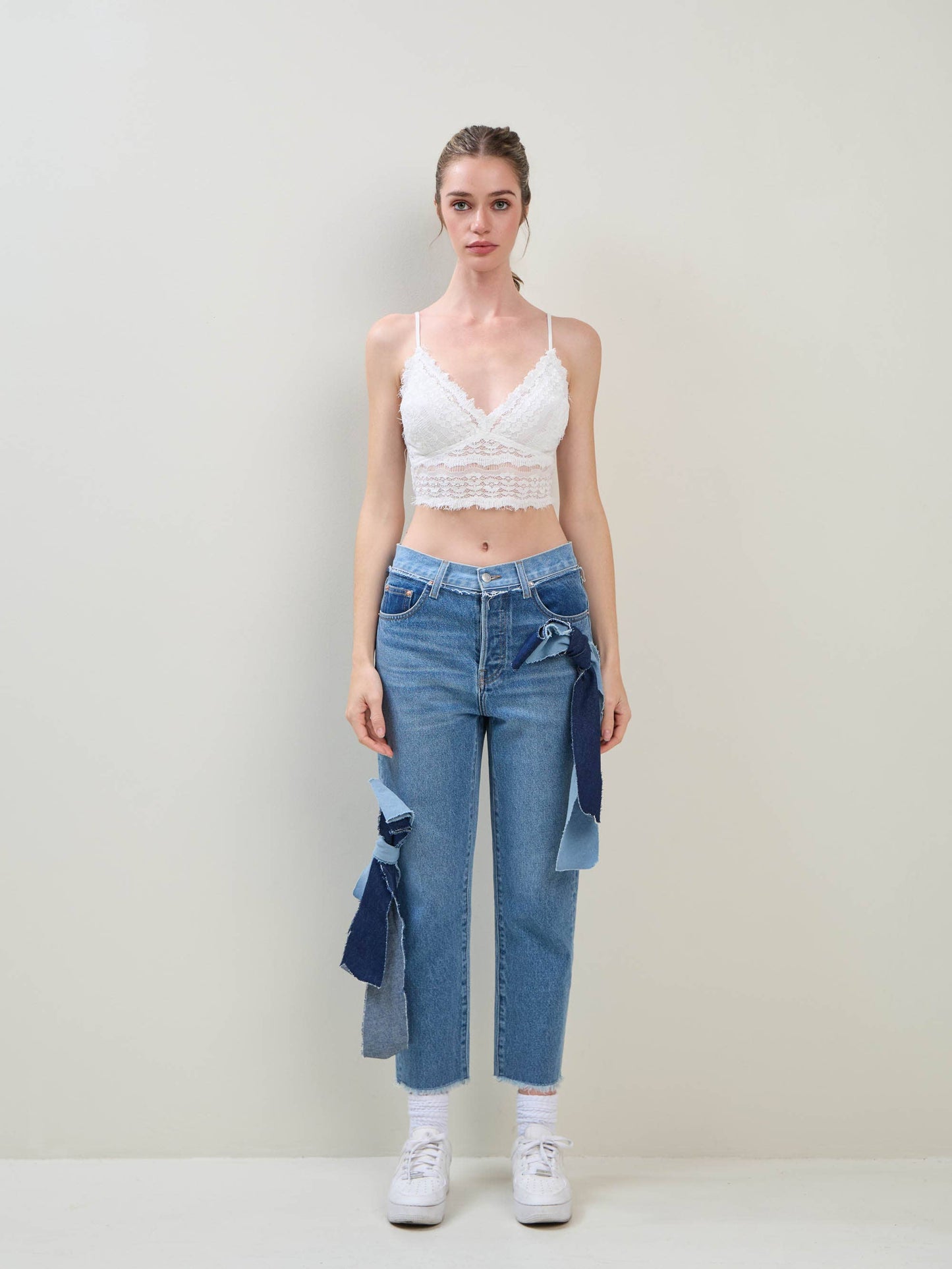 Bralette With Smocked Back