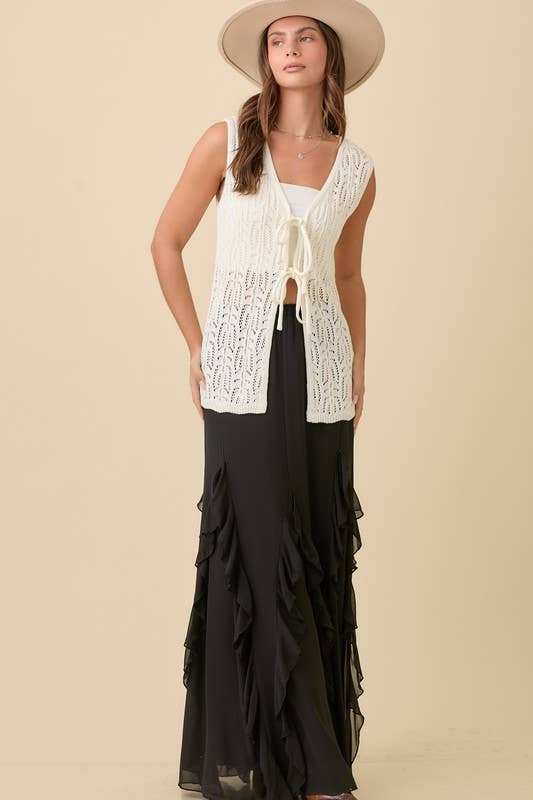 Maxi Ruffle Skirt