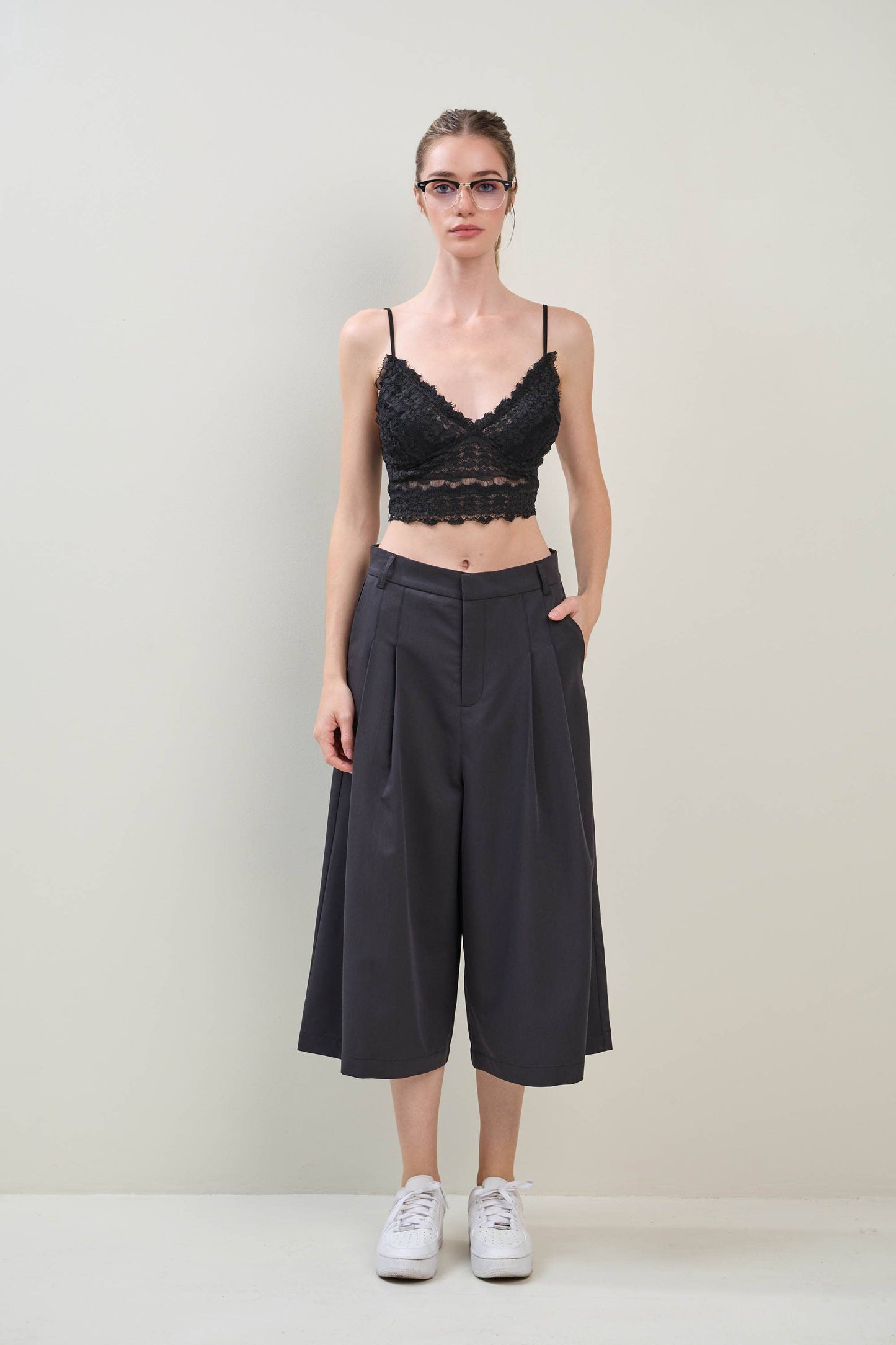 Bralette With Smocked Back