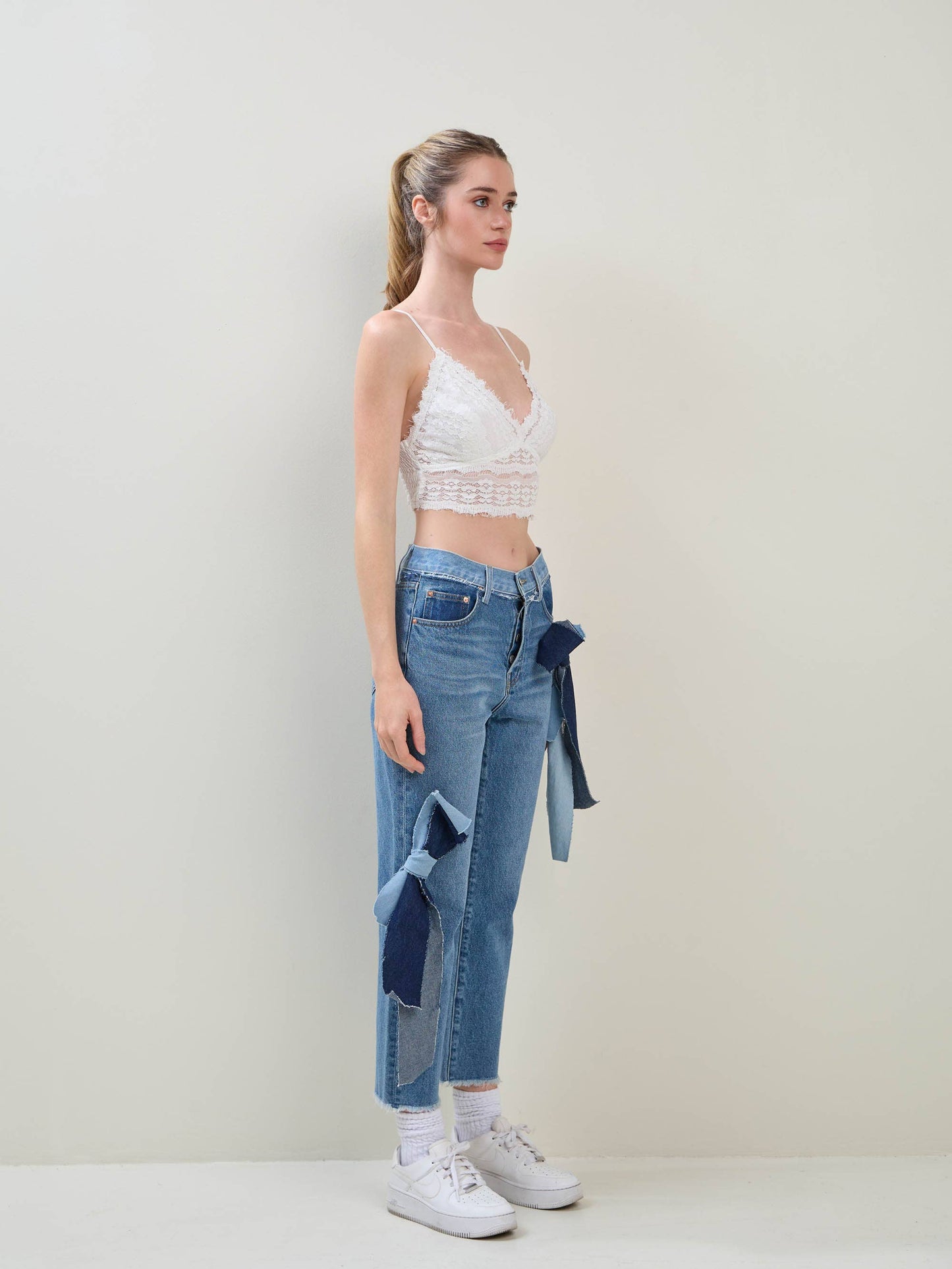 Bralette With Smocked Back