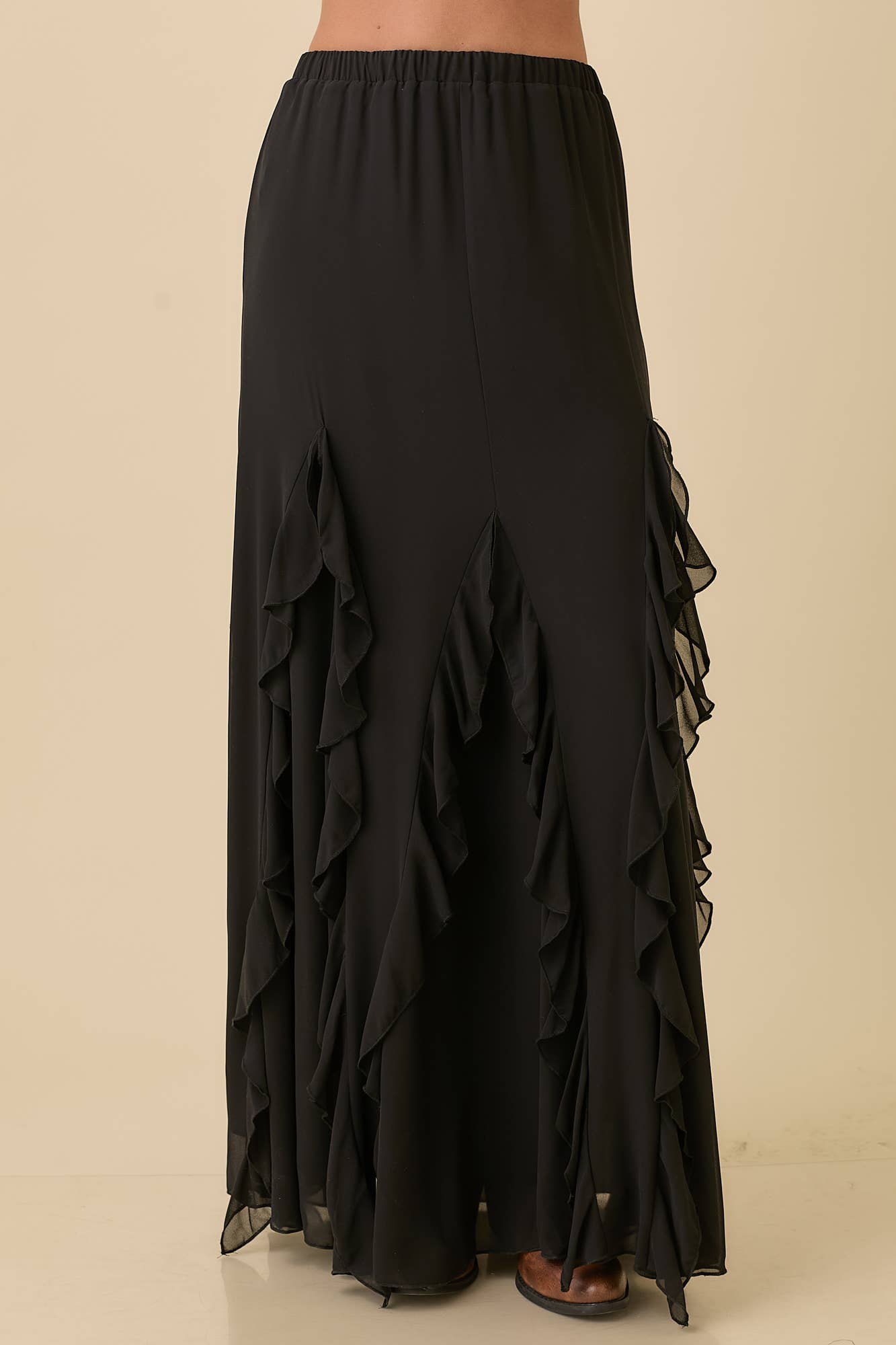 Maxi Ruffle Skirt