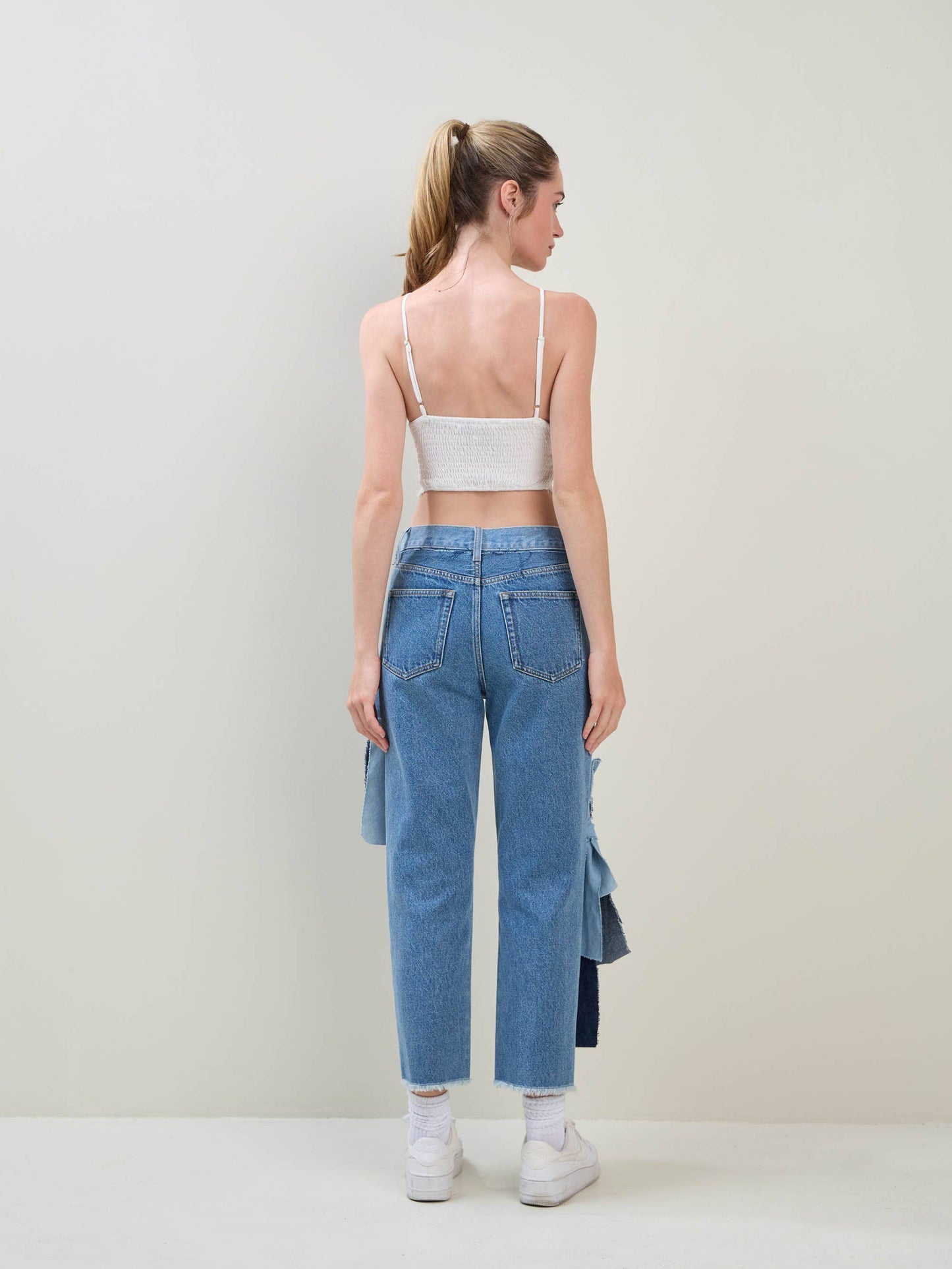 Bralette With Smocked Back